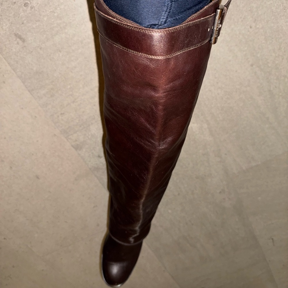CHANEL Brown Heeled Boots - Picture 9 of 12